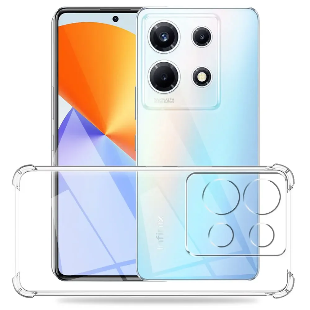 Silicone Soft Clear Shockproof Phone Case Cover