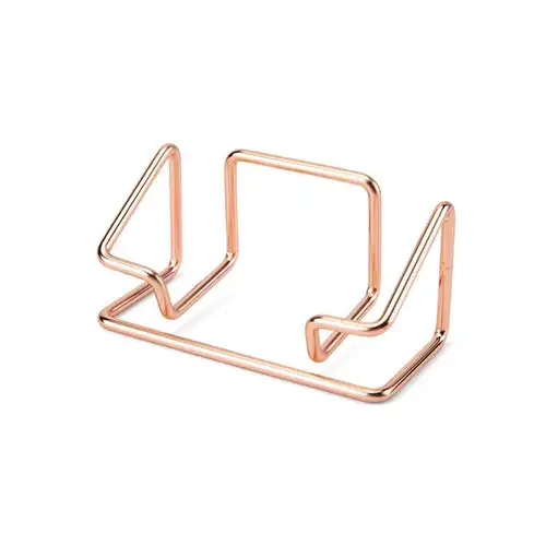 Gold Metal Business Card Holder Desk Bracket Cards Organizer Office Business Cards Display Holders Fashion Desktop Decorative - Image 14