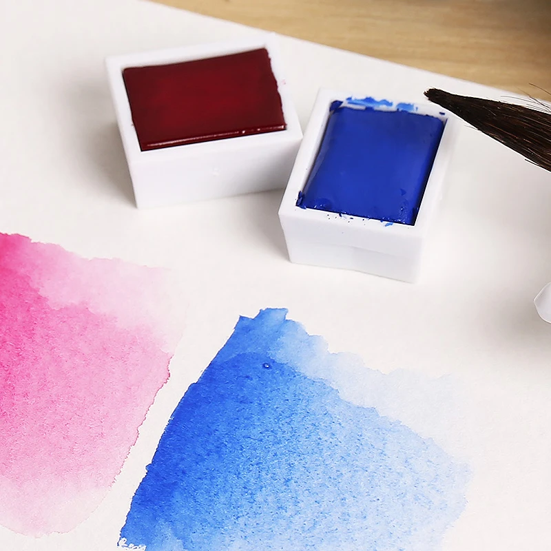 Royal Talens Van Gogh Solid Watercolor 12/15/18/24/36 Colors Professional Watercolor Paint Set