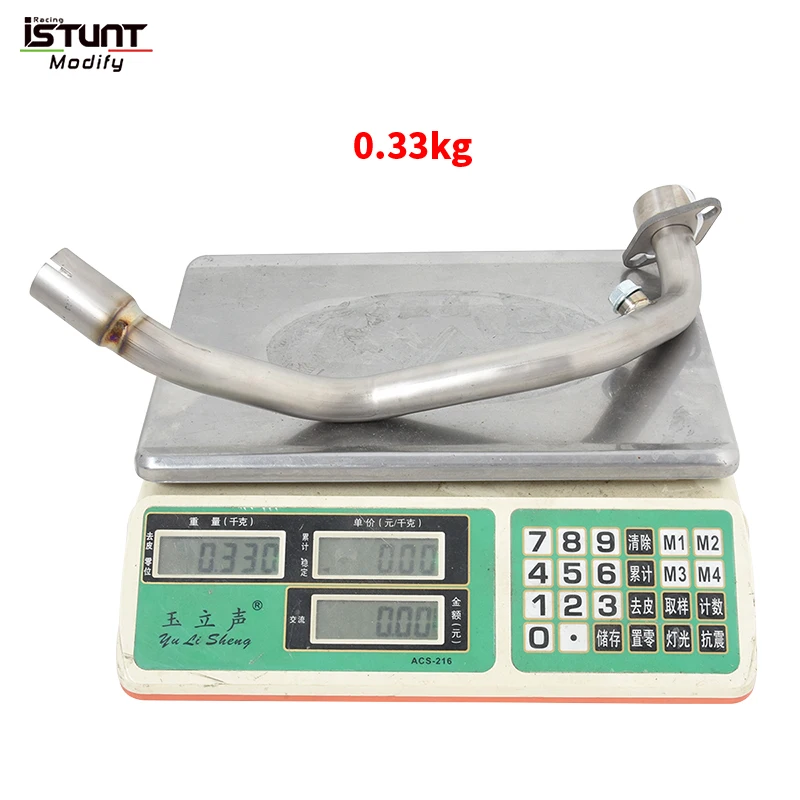 Slip For Honda Cb150R 2017-2022 Motorcycle Exhaust Muffler Pipe Escape Titanium Alloy Front Pipe Connect Tuber Replace Original - Image 3