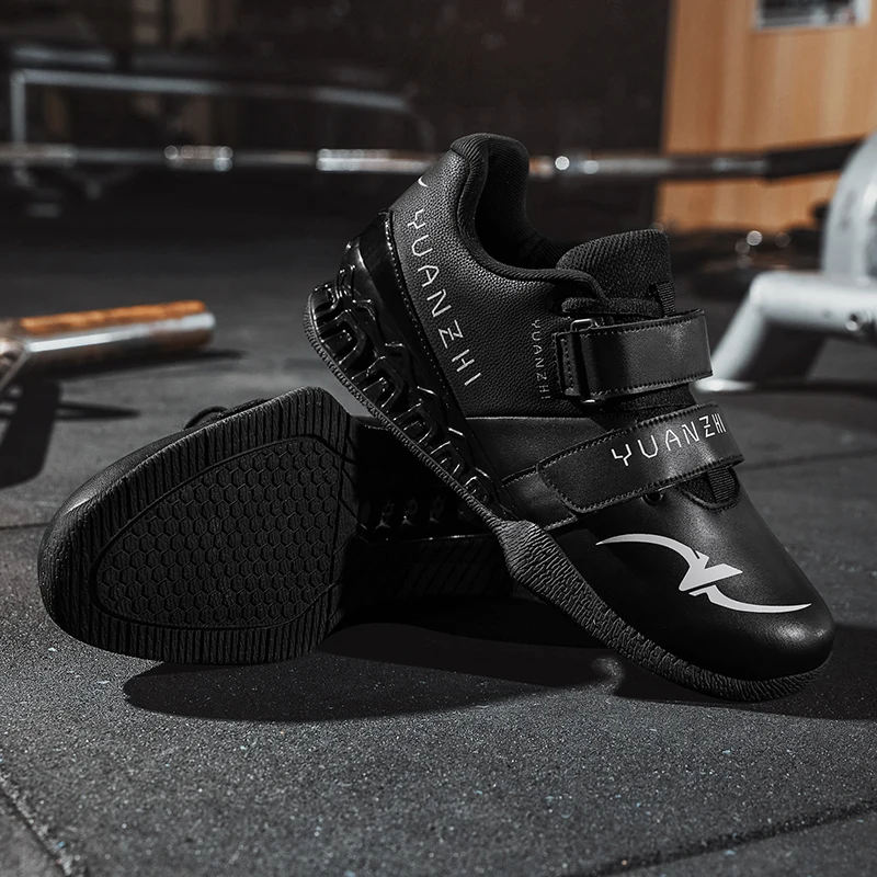 أحذية رجالية احترافية لرفع الأثقال للتدريب على رفع...