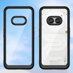 Durable Anti - Shock Acrylic HD Hard Plastic Case - NothingPhone 2A Plus (Black)