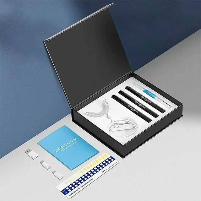 Teeth Whitening Set Cold Light Beauty Instrument Effectively Removes Yellow Tooth Stains USB Type Lamp teeth whitening kit