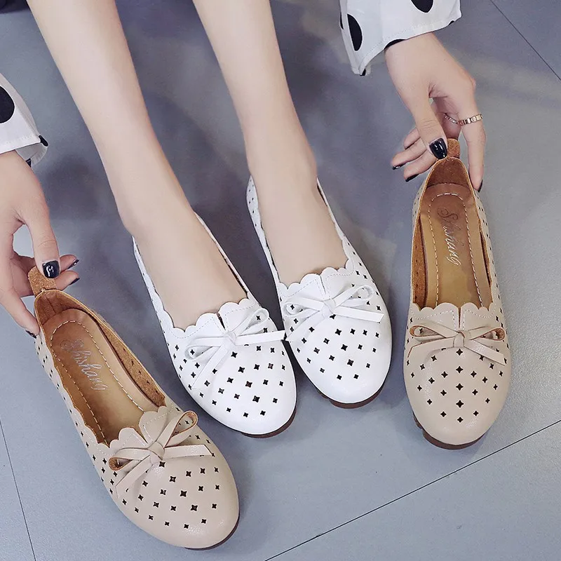 Comemore-2023-Spring-Summer-New-Bowtie-White-Sneakers-Mesh-Tennis ...
