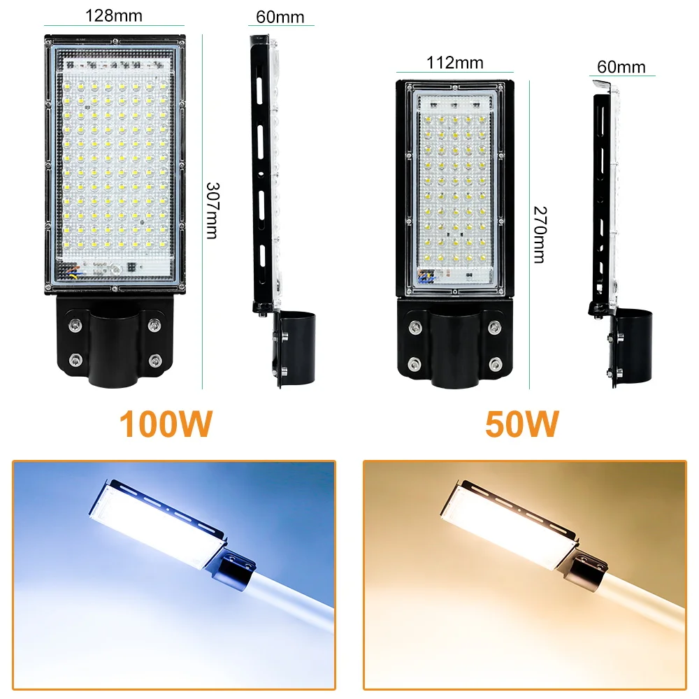 LED 투광 조명, 야외 프로젝터 투광 조명, LED 반사판 스포트라이트, 가로등 조명, IP65 방수, 100W, 220V, 240V