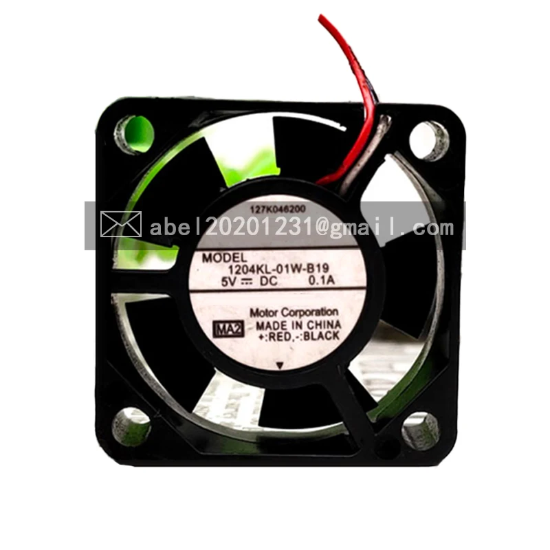 

Новый оригинальный 1204KL-01W-B19 DC 5V охлаждающий вентилятор 30*30*10 мм 3 см 3010