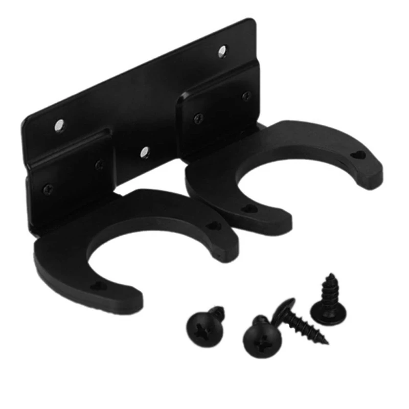 Universal Wireless Microphone Hook Holder Stands Wall Hanger Rack Clip Clamp Brackets Wall Mounted-L95A