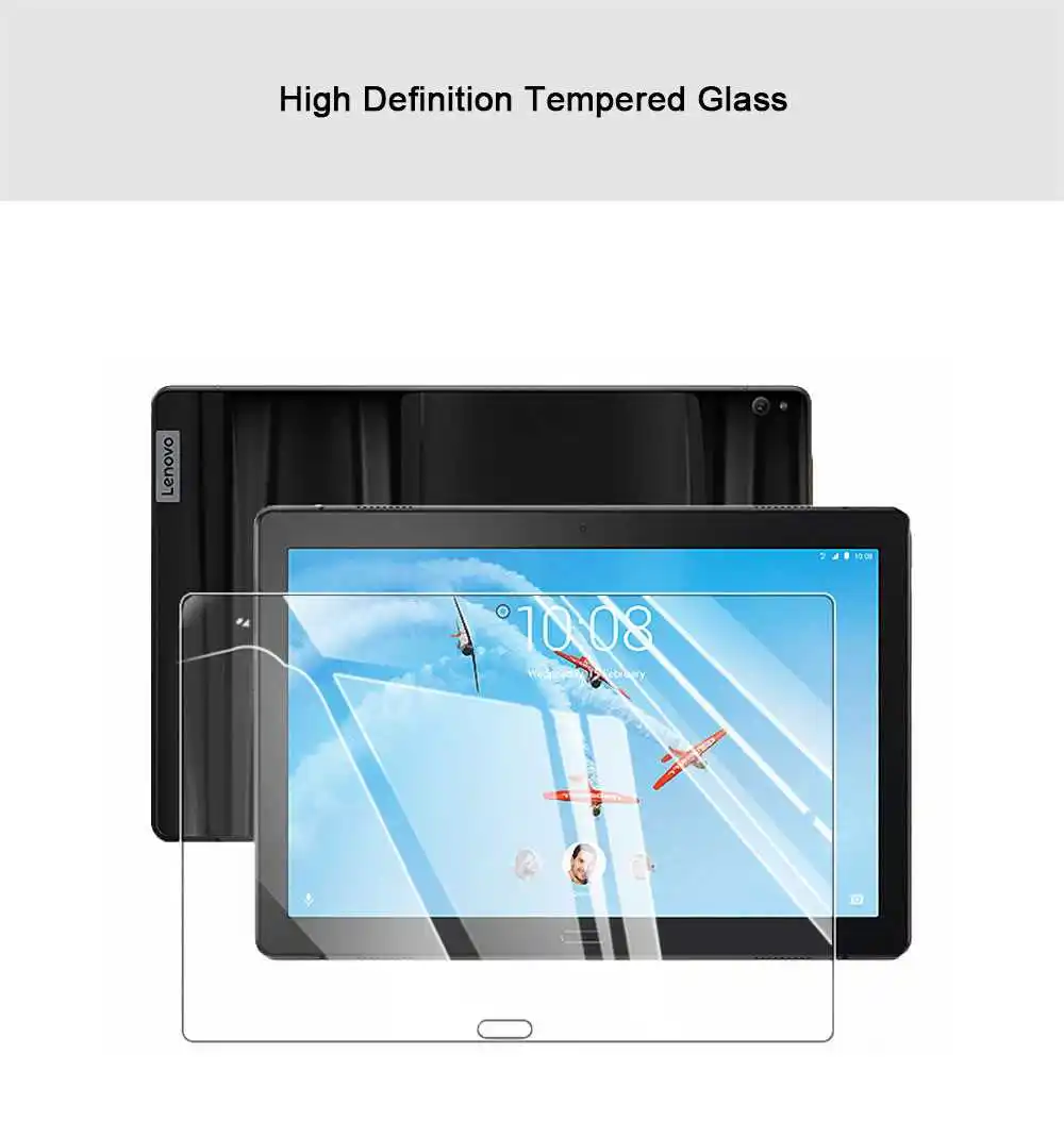 11D Protective Tempered Glass For Lenovo Tab P10 X705F Screen Protector Film portable tablet stand