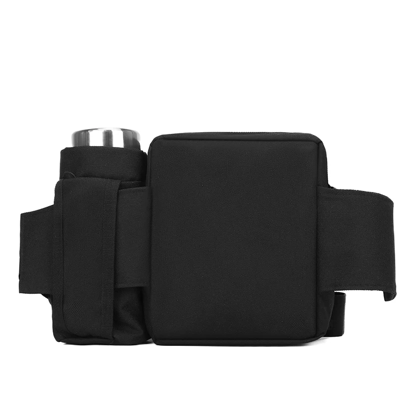 Tactical Camouflage Waist Pack | Adjustable Shoulder Strap with Secure Zipper Closure, Ideal for Hiking, Cycling, Photography, a