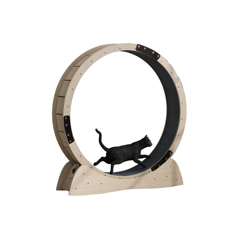 

YY Cat's Homemade Pet Toy Exercise Fitness Equipment Wheel Cat Climbing Frame