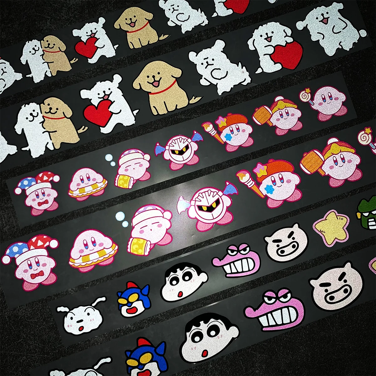 Cute and Creative Cartoon Car and Motorbike Stickers - Durable PVC Decorative Stickers