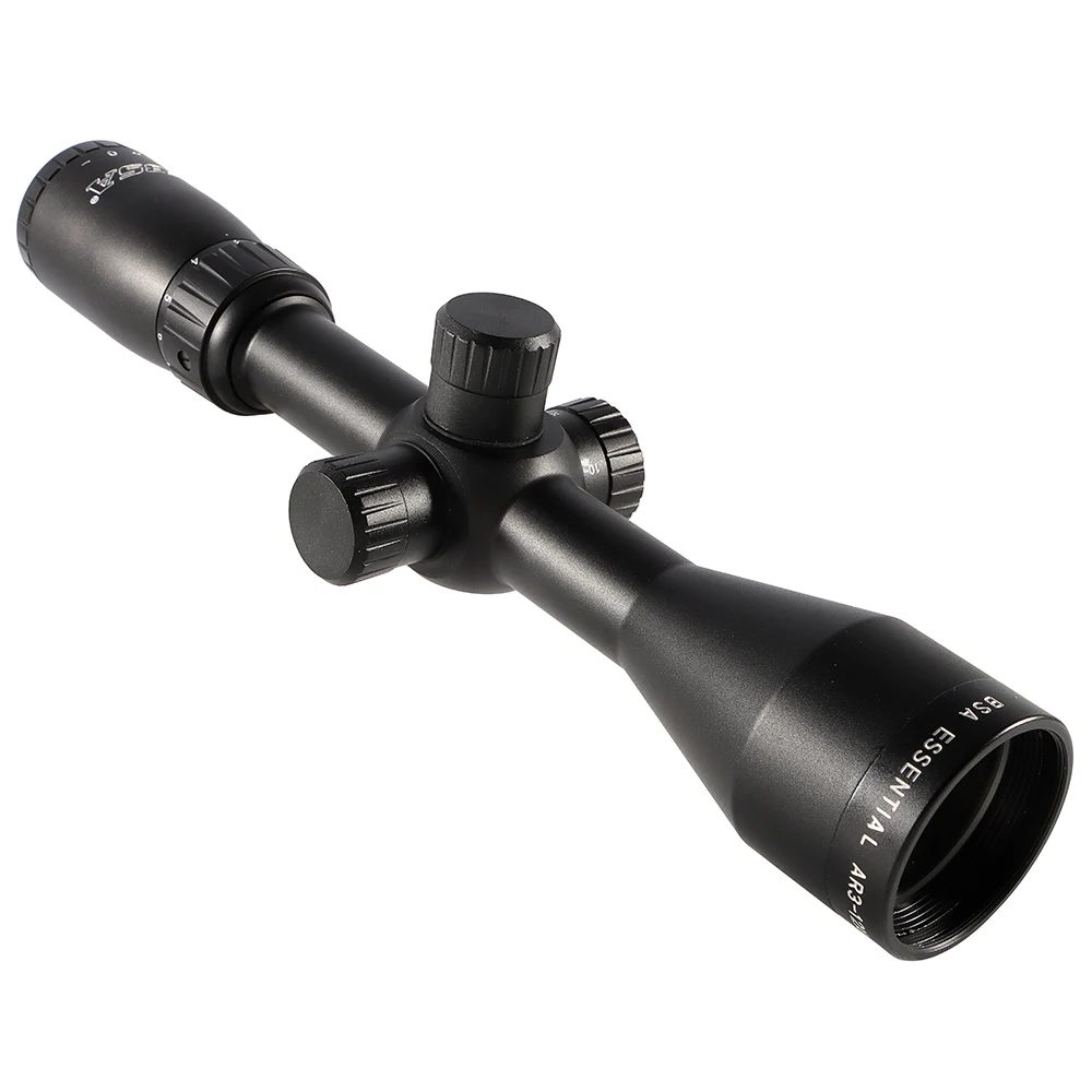 Фото Охотничий прицел BSA AR 3-12X44 SP, оптический прицел для страйкбольного пистолета с боковым параллаксом, сетка Mil Dot №3