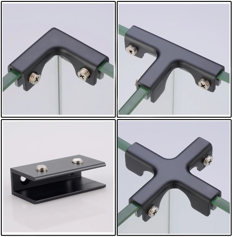 Glass Clips, Telha cerâmica de ligação, Alumínio,