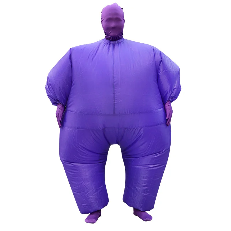 Mascot Costume Inflatable Costume Big Fat Mask Ninja Funny Party Stage Props Fat Inflatable Costume