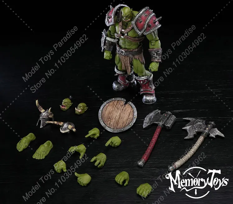 ワウカガス-冒険家の世界のアクションフィギュア,緑のオークの