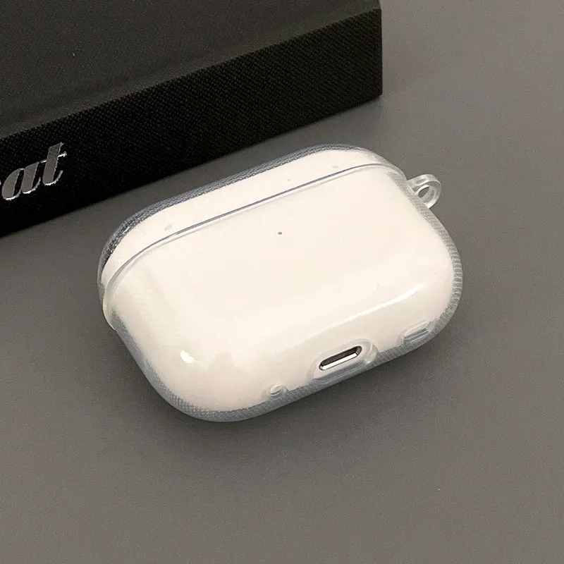 Clear TPU Protective Case Cover for AirPods 4th Generation