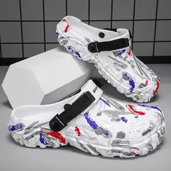 Plus Size Men's Summer Comfort Sandals - Casual Outdoor & Water Shoes - 48 (White)