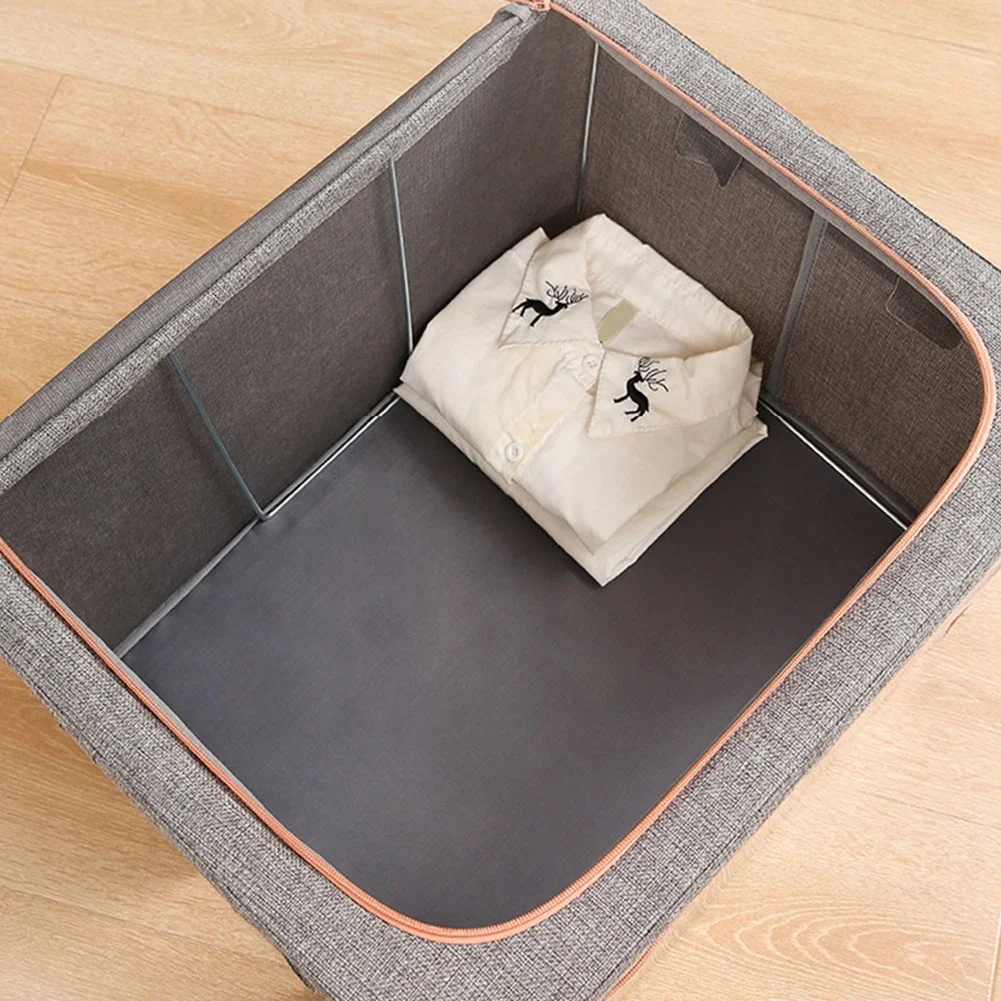 2/1PCS Quilt Blanket Organizer Big 24L Dustproof Closet Storage Bag Quilt Clothes Storage Bag Duvet Blanket Sorting Bags 5
