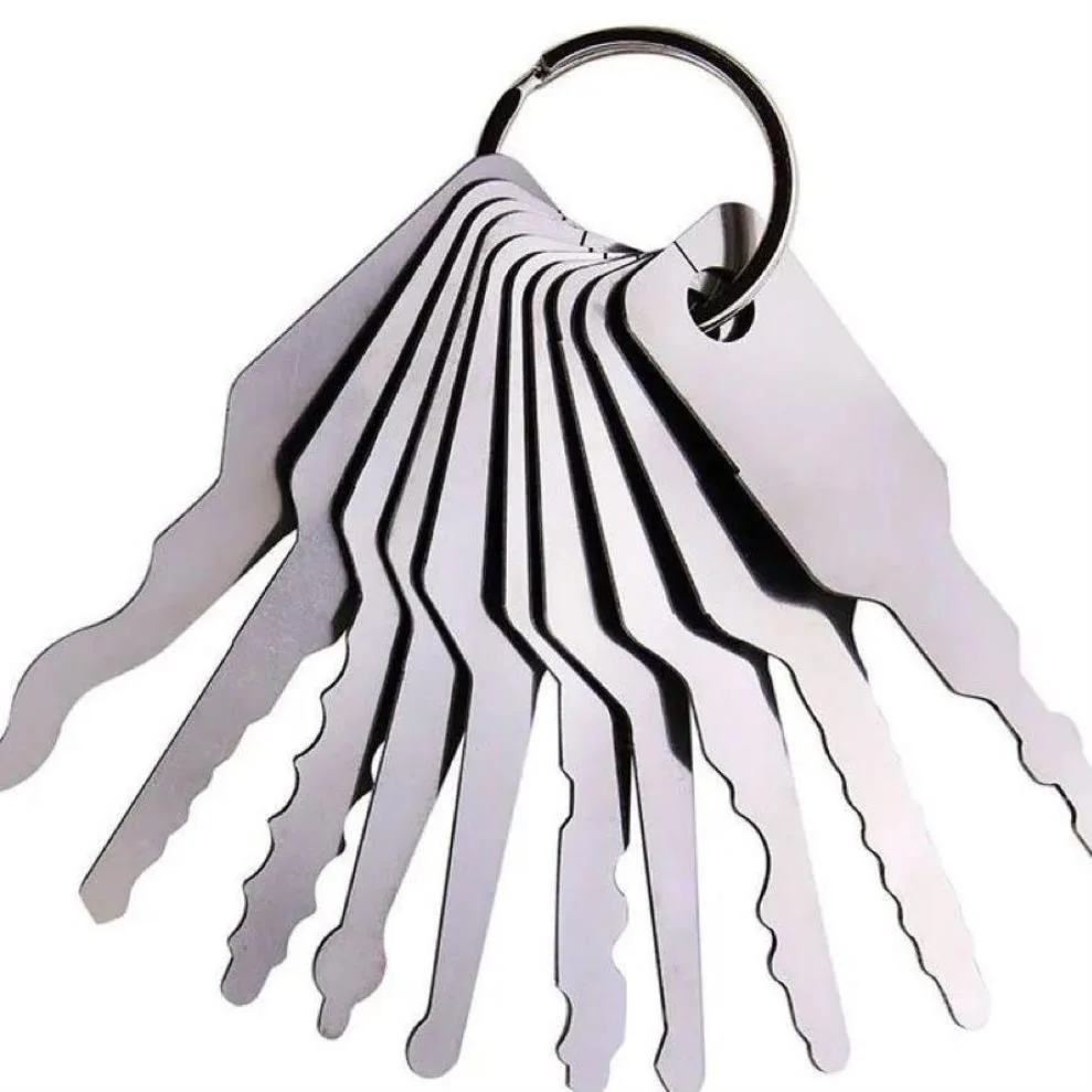 Auto Extractor Remove Hook Hardware Car Unlock Door Open Keys Hand Tools Lock 10Pcs
