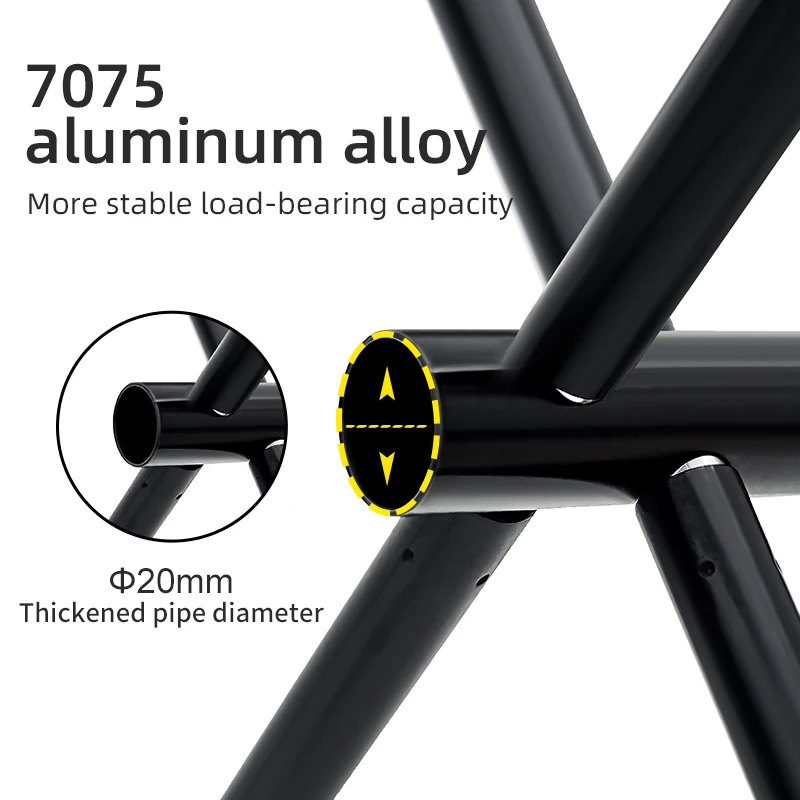 PACOONE Portable Folding Stool 2