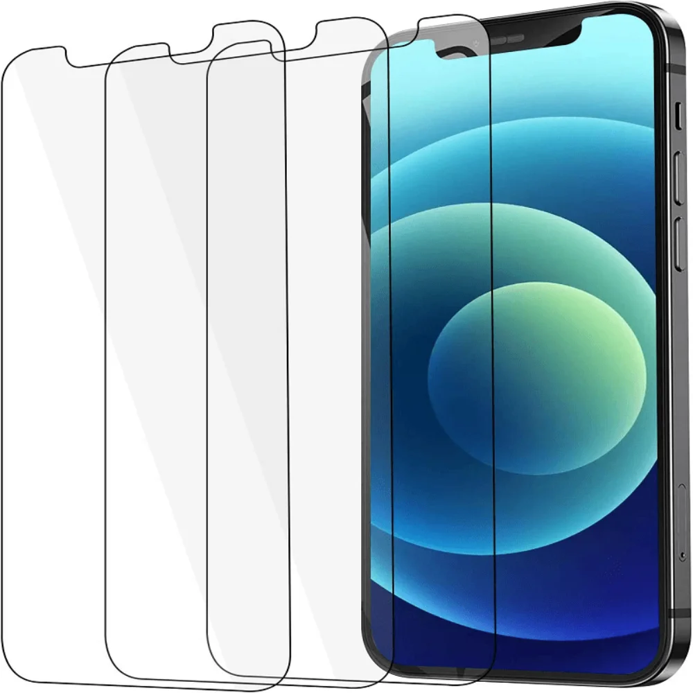 3PCS Tempered Glass For iphone 11 12 13 14 Pro Max Screen Protector For iphone 7 8 Plus X XR XS Max Glass