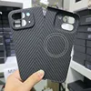 Case for Google Pixel 9 Pro Fold & Fold2 Magsafe Magnetic Ring Real Carbon Fiber Aramid Mobile Phone Protective Cover Shell 2