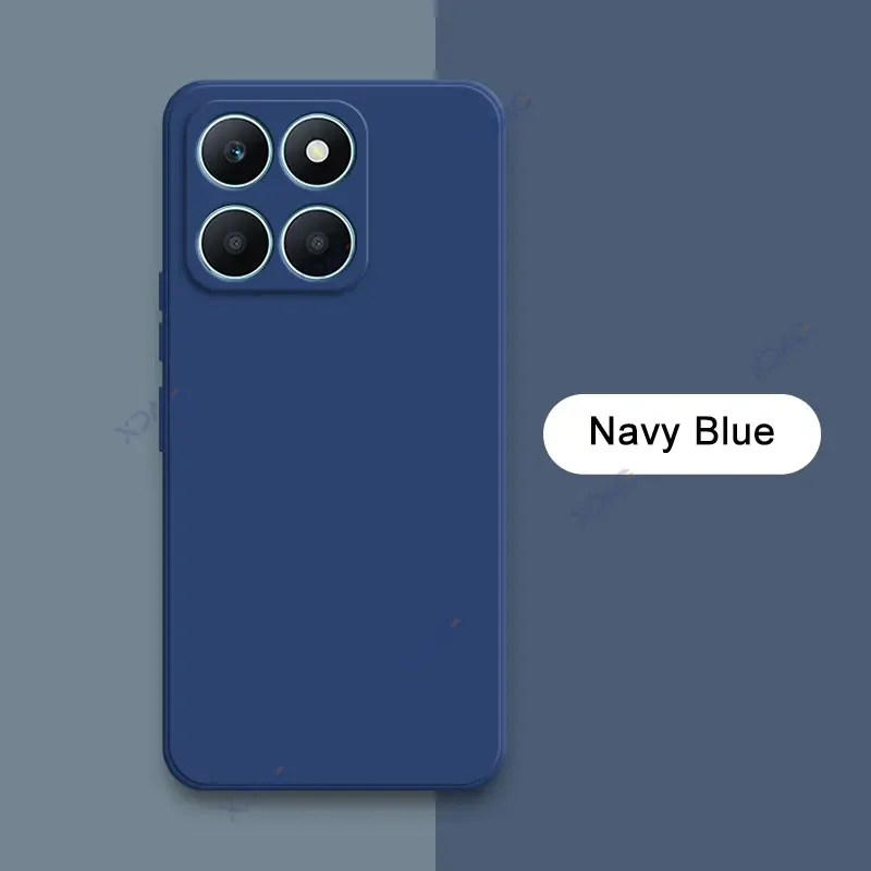 Premium Dual Layer Protective Case - Luxury Soft Square Liquid Silicone Armor, Full Camera Coverage