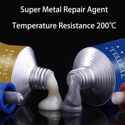 Magic Repair Glue AB Metal Strength Iron Bonding Heat Resistance Cold Weld Metal Repair Adhesive Agent Caster Leak Proof Glue