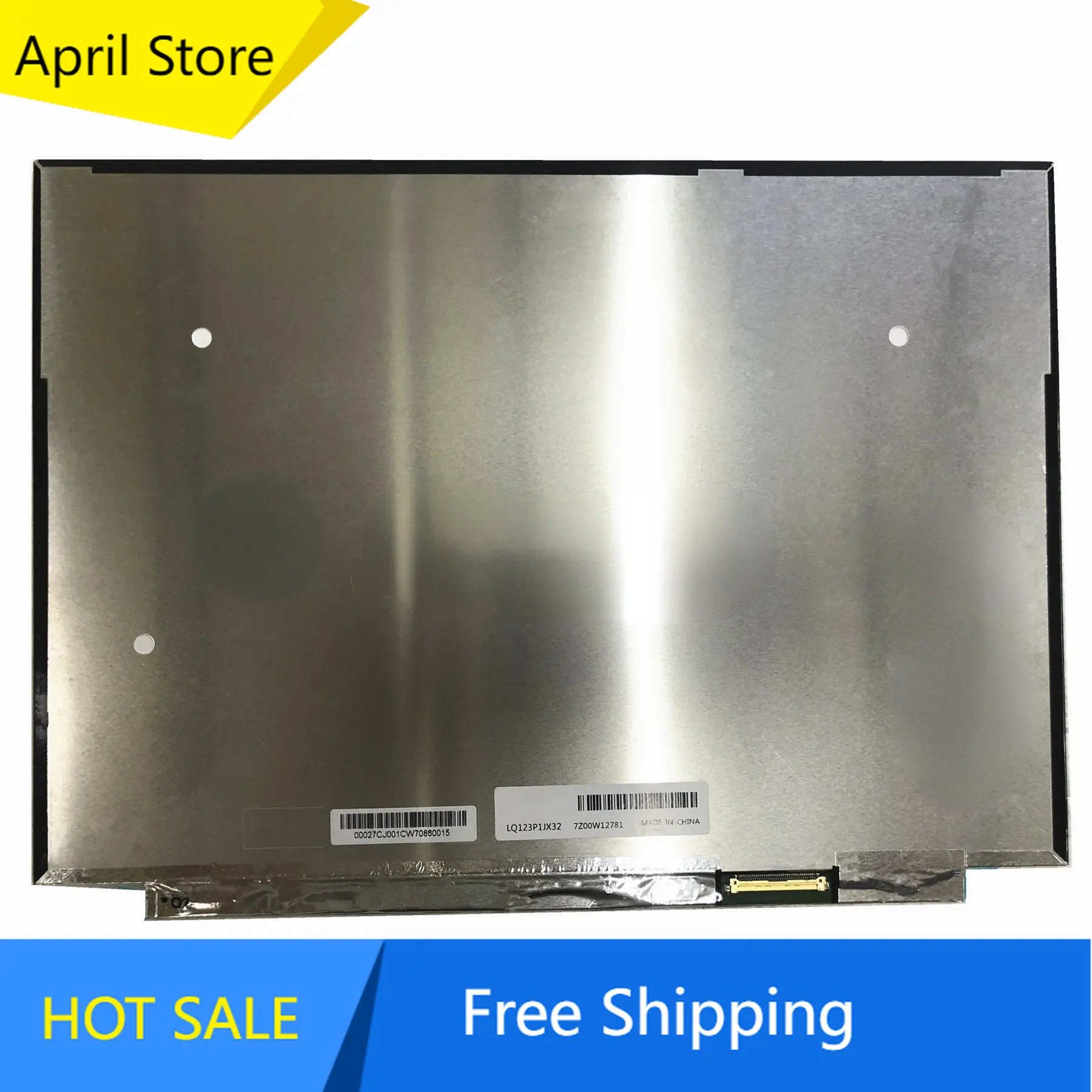 

LQ123P1JX32 12,3 ''IPS ноутбук ЖК-панель с сенсорным экраном 2400*1600 EDP 40 pins 71% NTSC