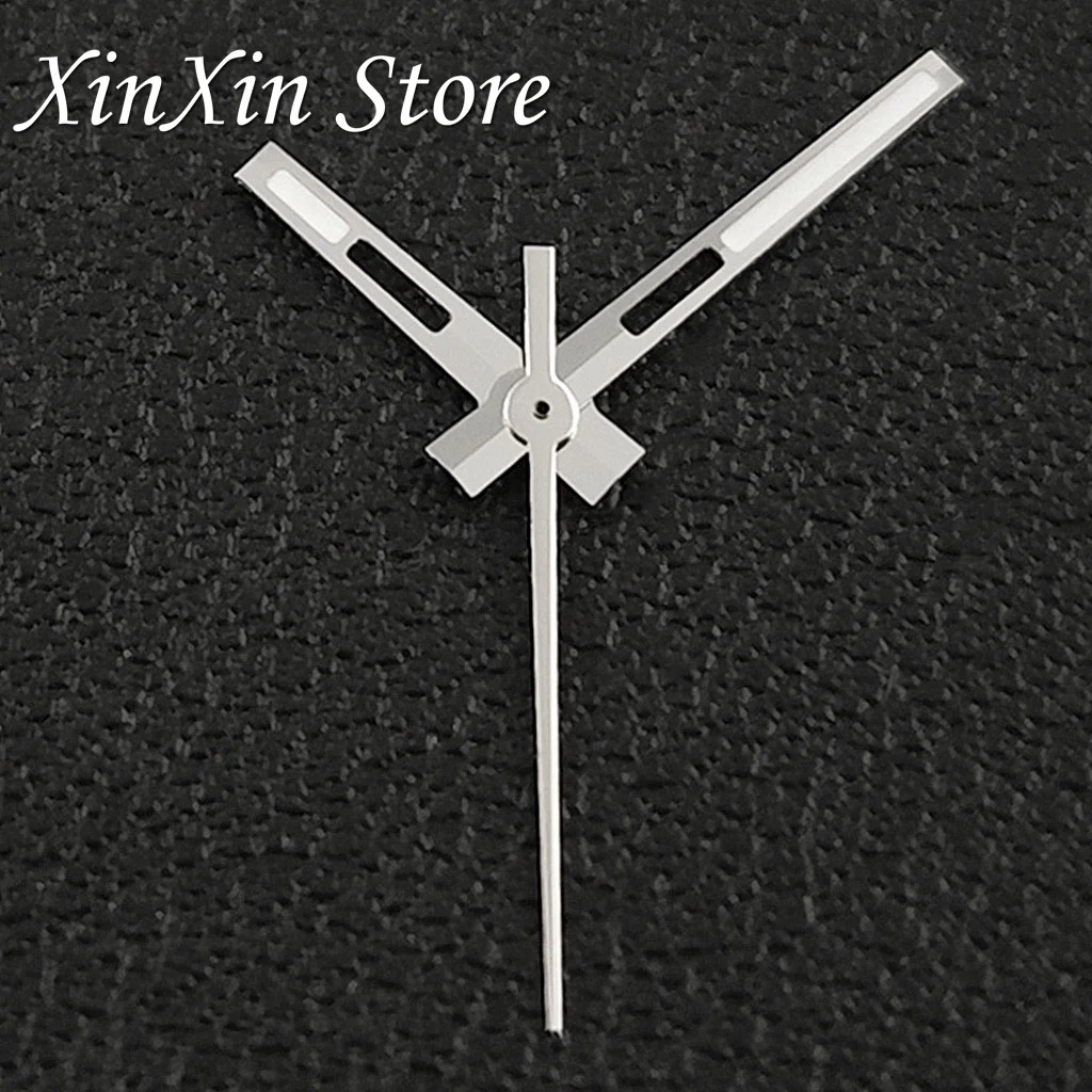 High Quality NH35 Hollow Out Pointers C3 Luminous Watch Hands For NH34 NH35 NH36 4R 7S NH38 Movement For Sky-Dweller Watch Hands