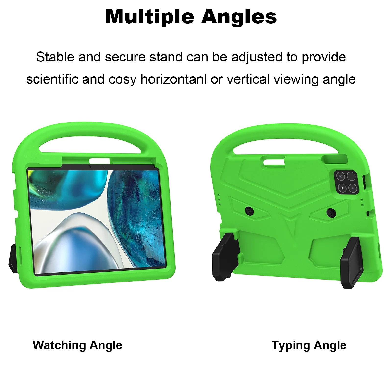 Cute Cartoon Sparrows Kids Soft EVA Tablet Stand Case