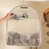 Multi-layer Storage Mesh Bag Save Space Wardrobe Hanging Socks Storage Bags Large Capacity Multi-function Dormitory Storage Tool 4