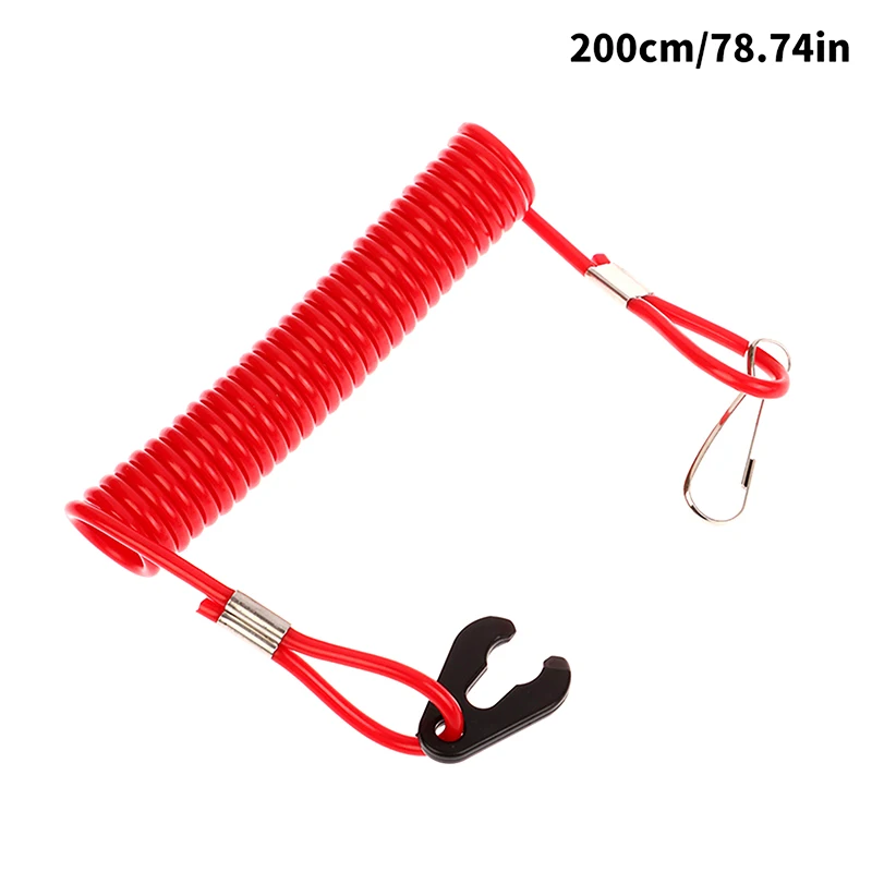 Enhanced Product Title: Boat Motor Emergency Kill Switch with Safety Tether Lanyard