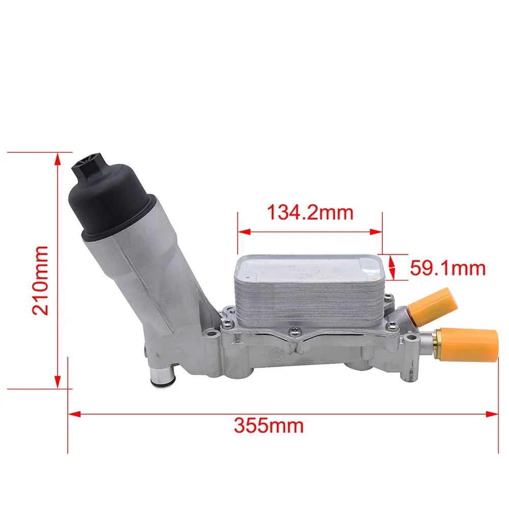Oil Filter Adapter Housing 3.6L Engine Oil Cooler Filter Housing For Dodge Chrysler Jeep 2011 -