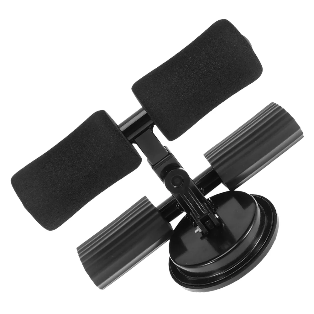 Sit up Aid Portable Sit-up Assist Device Exercising Tool Assistant Bar Foot Holder Soft Rubber Fixation Crunches