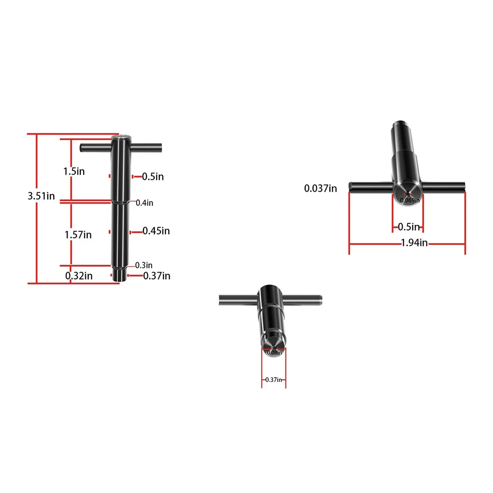 1pc jdg1559 Timing Pin für John Deere Stanadyne Einspritzpumpe Timing Tool Alternative 40610/jdg1559 Motoren Werkzeug Stahl schwarz – Detail 4