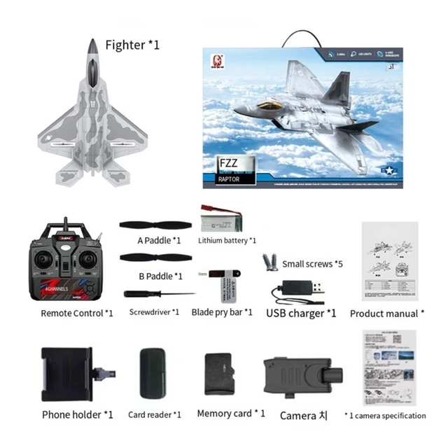 controle remoto, 2.4GHz Pronto para Voar Avião 2 Canais Aeronave