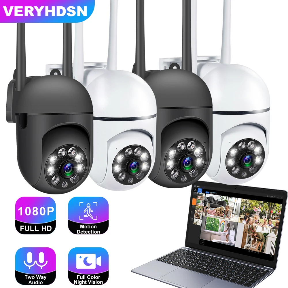 5G 2.4G Wifi Camera 1080P Ip Outdoor 4X Zoom Wireless Security Protection Monitor Ai Smart Tracking Telecamere Di Sorveglianza A Due Vie