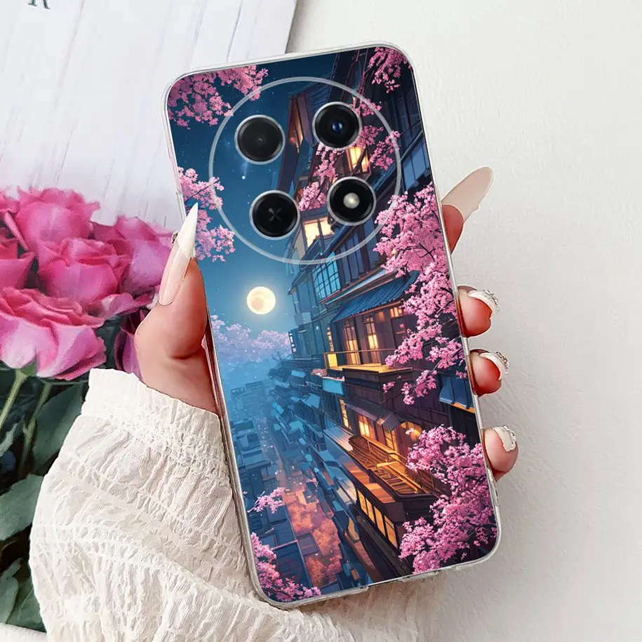 Cute Cartoon Cat Marble Soft Silicone Case - 2025 Edition