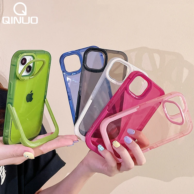 InvisibleKickstandStandHolderCaseforiPhone131211ProMax