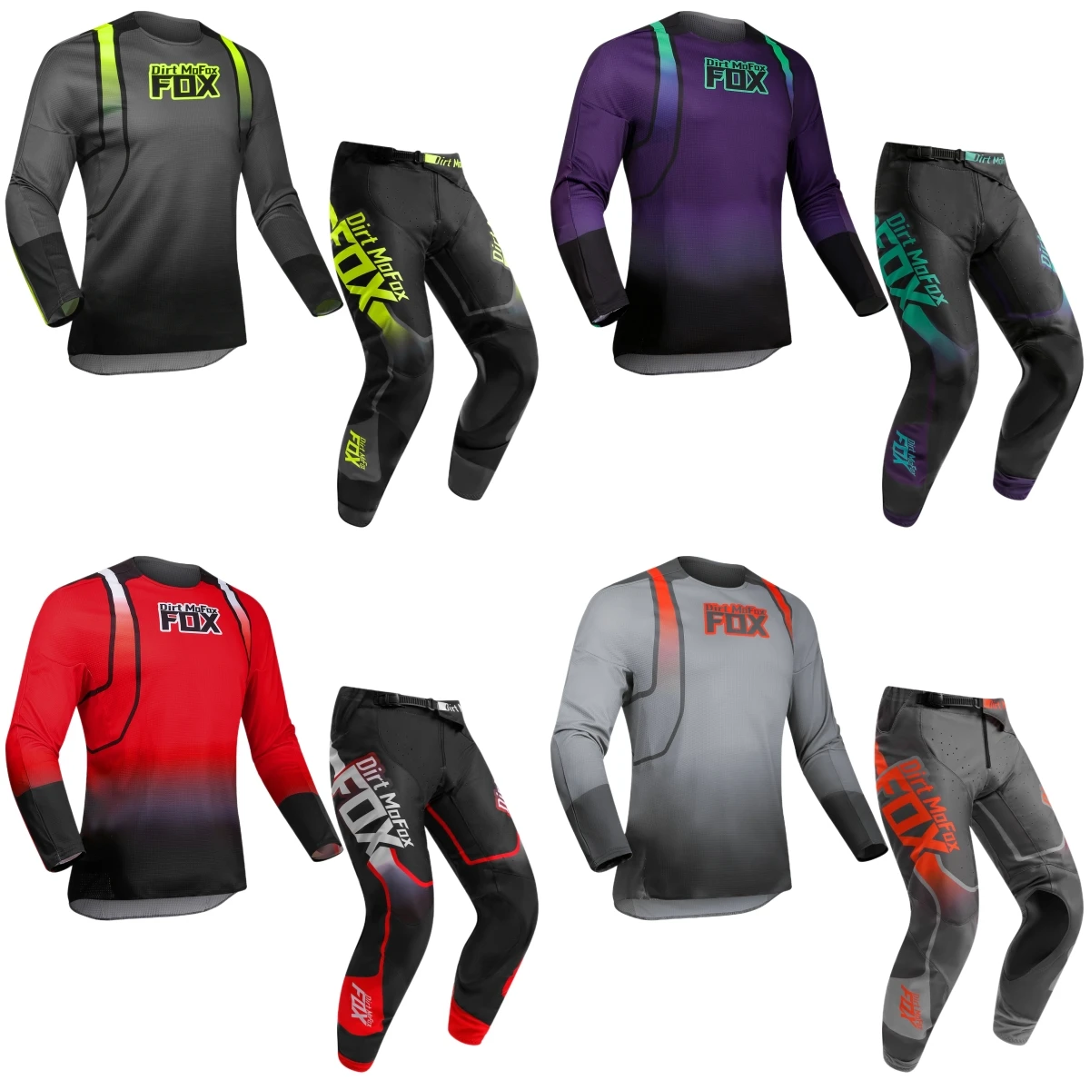 Motocross Gear Set 360 Jersey Pants Combo Adult ATV Downhill Dirt Bike Offroad Moto Suit