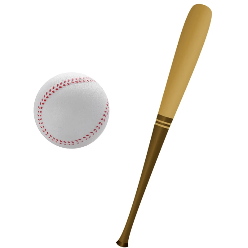 

PU Baseball Batting Hitting and Fielding Party Favor Balls Toy Squeeze Soft Ball