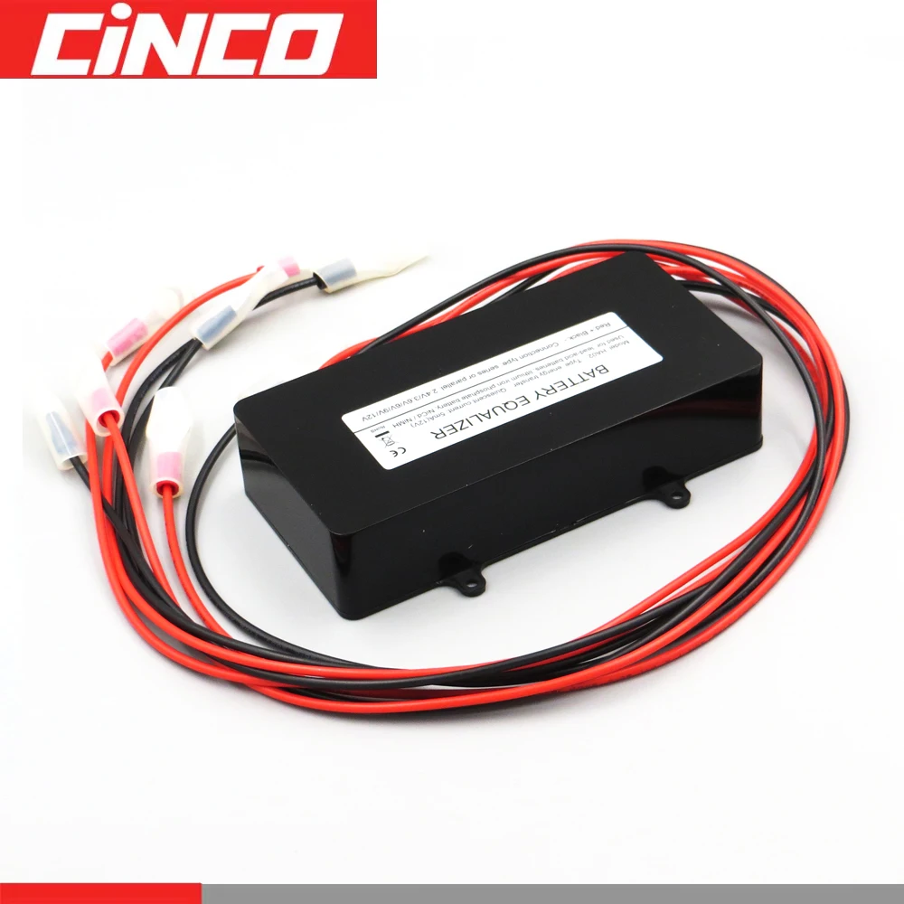 HA02 4X12V Batteries Voltage Equalizer Balancer 4S li-ion Lead Acid Battery Parallel series Solar Controller Regulator 48v