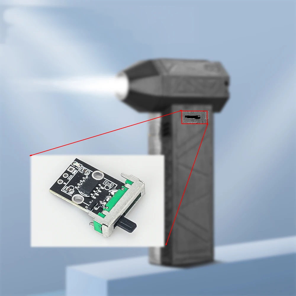 Digitaler HV-Servotester vom Schiebetyp, PWM-Checker, Treiber, 5-26V Eingang, bürstenloser Motor, ESC-Controller, DIY Jetfan Geschwindigkeitsregler, Schalter – Detail 14