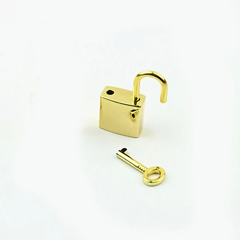 Square Rectangular Padlock Clasp Working Key Lock Panda Shape 