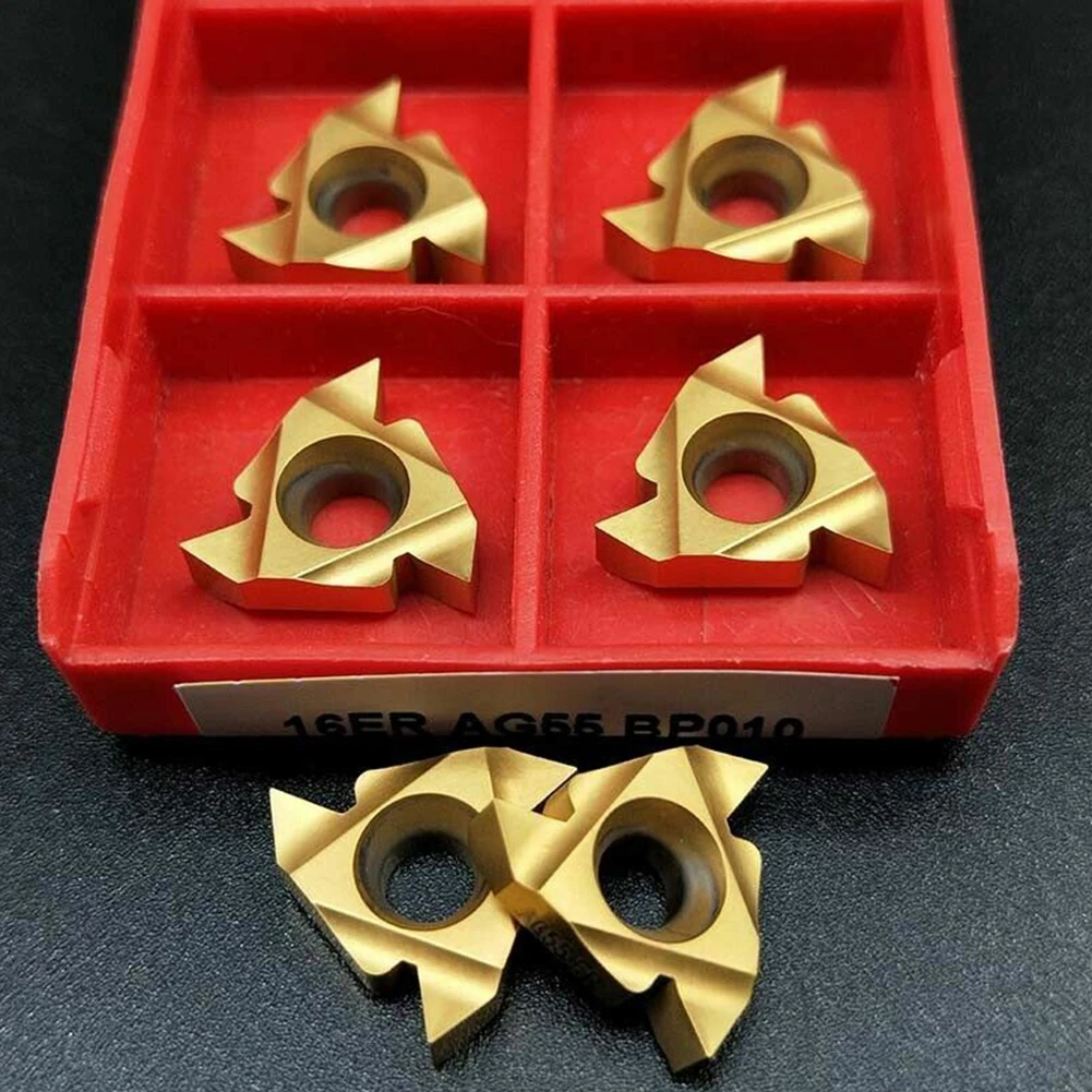 

Carbide Insert Support Blade 10pcs 735 AG55 External Thread High Quality Indexable Inserts External Thread Turning
