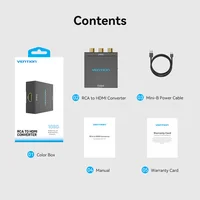 Vention AV to HDMI Converter HDMI to RCA Video Adapter with Mini USB Power Cable for TV Box Projector Game Console HDMI to AV - Image 6