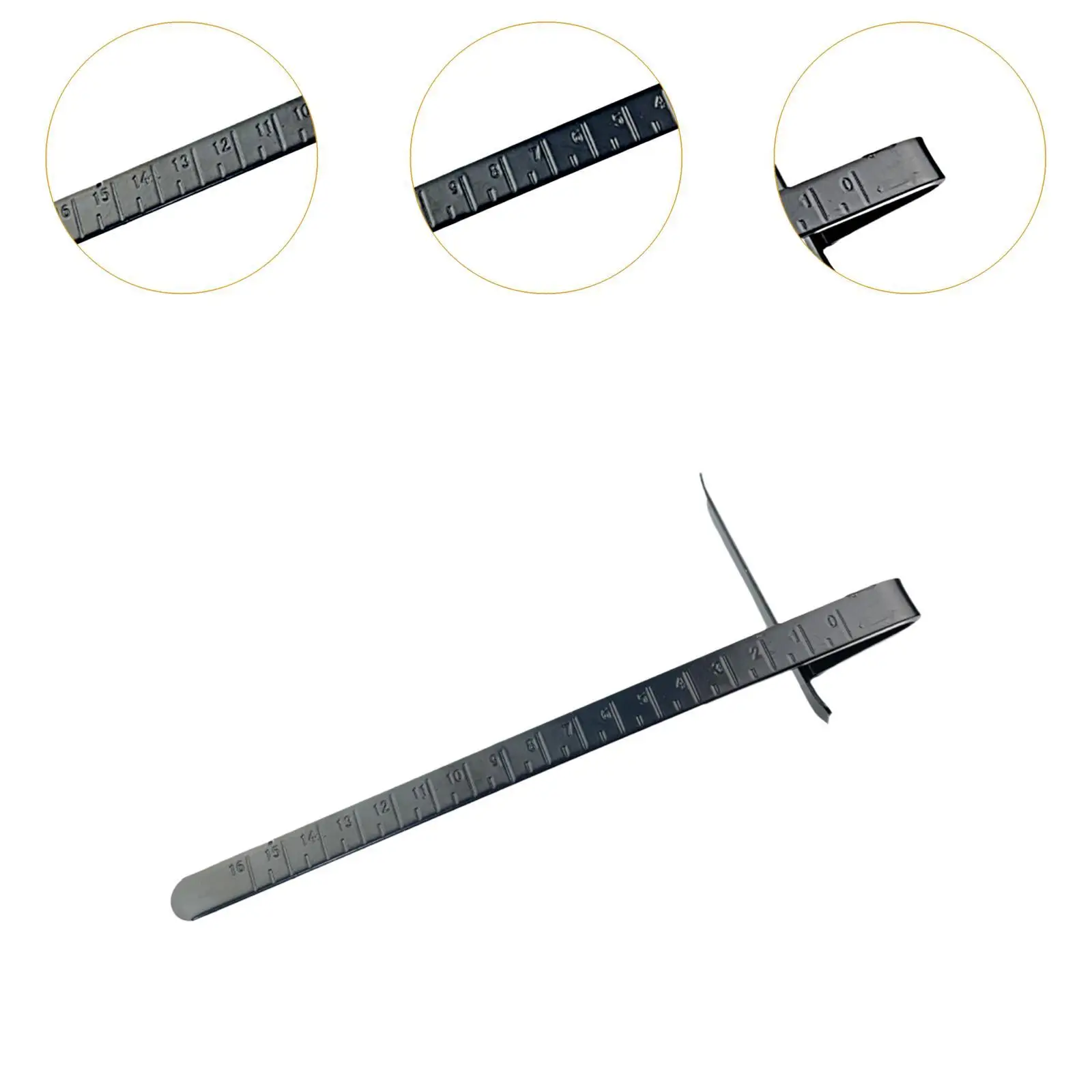 Circular Saw Fence Assembly Depth Ruler Edge Guide Tool with Scale Measuring 5