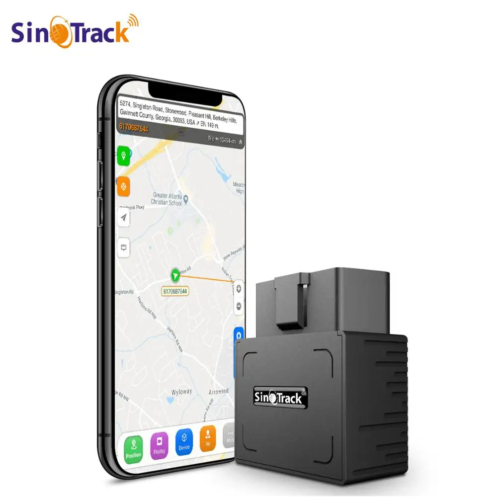 Gps Tracker Car Tracker Mini Plug Play OBD GPS Tracker Car GSM OBDII Vehicle Tracking Device