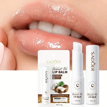 Coconut Lip Balm Lasting Nourishment and Moisture for Men and Women Daily Care Lip Balm 1